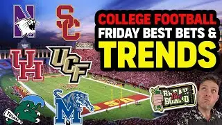 College Football Friday Night Best Bets & Betting Trends Week 11 RJ Cash   Break The Board Sports