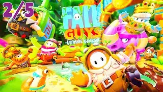FALL GUYS OG SEASON 5 - Playthrough No Commentary - PART 2/5