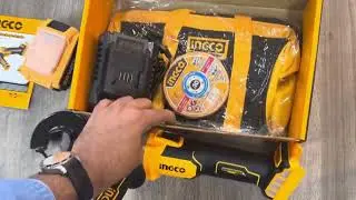 Ingco Power Tools Cordless Angle Grinder