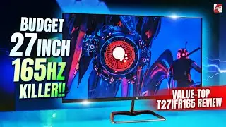 বাজেট ২৭ ইঞ্চ গেমিং মনিটর! | Value-Top T27IFR165 Review