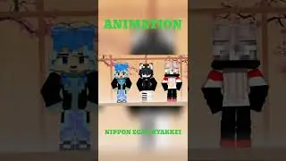 NIPPON EGAO HYAKKEI 🤩 | ANIMATION MINECRAFT PRISMA 3D | BY @erlesrendez62