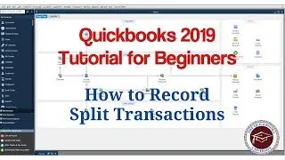 Quickbooks 2019 Tutorial for Beginners - How to Record Split Transactions