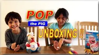 Family Fun Spot Pop the Pig Unboxing