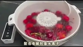 Fruit Vegetable Cleaning Machine Wireless Food Purifier Ultrasonic Washer Dishes Bowl Cleaner
