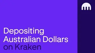 How to deposit Australian Dollars (AUD) on Kraken 🇦🇺