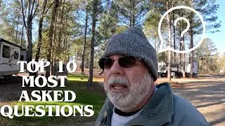Top 10 Frequently Asked Questions From New RVers
