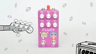 PoP Raws | Drunk Beaver Fluff Demo w/ 5 string Jazz Bass |  LPB-1, Life Pedal Octave UP, Big Muff ++