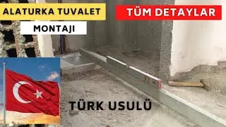 Alaturka tuvalet montajı nasıl yapılır? Detaylı video
