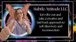 Subtle Attitude Creative Self-Discovery Design Studio Live Stream