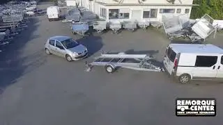 Remorque porte voiture un essieu Lider