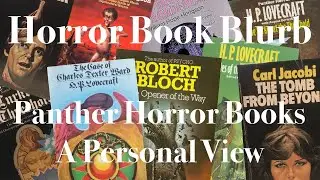 Horror Book Blurb - Panther Books A Personal View