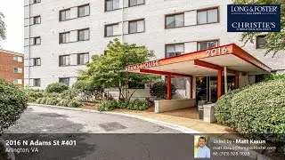 Rent: 1 Bed - 1 Bath - 651 sq ft - Arlington - VA [$1,475] MLS #: VAAR168826