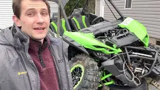 2020 Kawasaki KRX 1000 SXS Salvage Rebuild Part 0