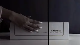 DrinkBot GLOW Smart Water Bottle with Intelligent Reminders Unboxing and Product Details Video