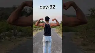 day-32 transformation #viral #puranyt #fitness #gym #trending #motivation #shorts
