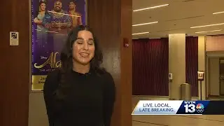 Local artist part of a whole new world with Disney's Aladdin touring in Birmingham