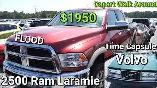 2500 Ram Laramie по выгодной цене! Volvo Time Capsule 1983 года. Обзор Copart.