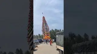 Massive Chariot Collapses | Huskur Jatre 2024 | Madduramma Jatre | Heelalige Theru Incident | S #270