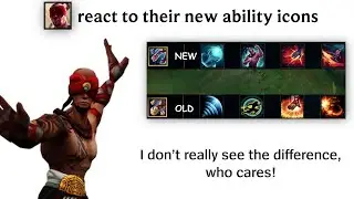 Champions react to the new Ability Icons