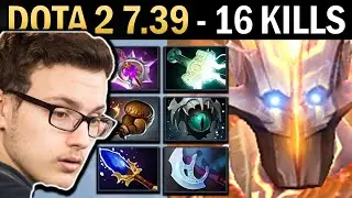 Juggernaut Gameplay Miracle with Manta and 18 Kills - Dota 7.39