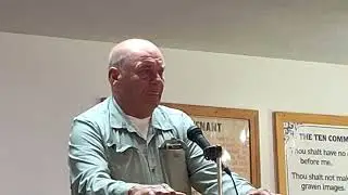 Ronald Powell at Ernie Smith Memorial Service