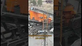 Granite crusher Mobile stone crusher plant 100tph  #jawcrusher #stonecrusherplant #stonecrusher