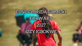 ECNL FLORIDA GAME #1 Every Touch
