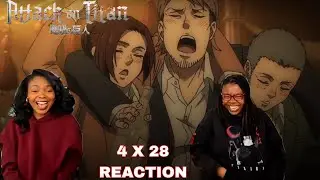 Attack on Titan Season 4 Episode 28 REACTION! - The Dawn of Humanity | FIRST TIME WATCH
