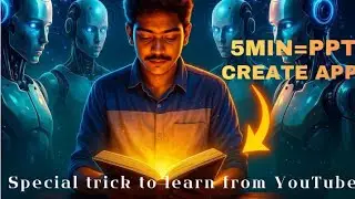 &ldquo;Top 3 AI Tools to Make PPTs, Build Apps & Learn from YouTube Super Fast!&rdquo;/Boost Your Learning Speed