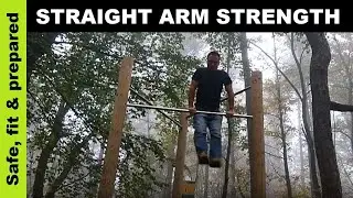 Straight arm strenght exercises