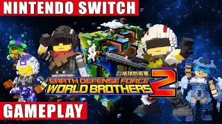 Earth Defense Force: World Brothers 2 Nintendo Switch Gameplay