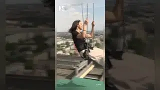Europe's highest swing in the centre of Berlin.