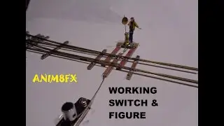 HO Working Switch & Figure