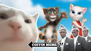 Talking Tom - Vibing Cat Coffin Dance Meme (Astronomia Cover)