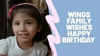Who is pappu? | Birthday Video | Pappu  Can't dance sala | Wings Family