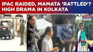 ED Action Against IPAC: Dramatic Mid-Raid Entry By Mamata Banerjee, Drama Unfolds On Kolkata Street