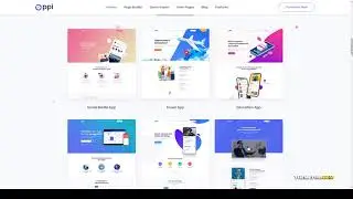 Oppi - Multi-Niche App Showcase WordPress Theme clean app showcase theme Aoi