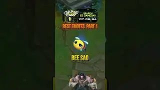 What is your favourite League Emote? #leagueoflegends #riotgames #lolemotes #eegameday