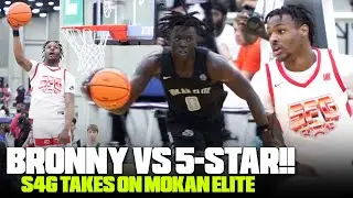 Bronny James Battles 5-STAR Recruit!! | S4G vs Mokan Elite Nike EYBL 2022