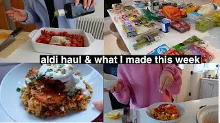 3 EASY RECIPES, HEALTHY MEAL IDEAS & WEEKLY ALDI FOOD SHOP HAUL