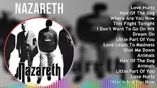 NAZARETH 2024 MIX Maiores Sucessos - Love Hurts, Hair Of The Dog, Where Are You Now, This Flight...