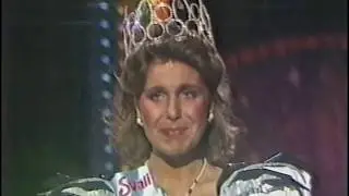 MISS UNITED KINGDOM 1986 Crowning Moment