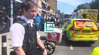 A man fell from a second-floor window at a mosque on Lewisham Way and died