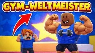 Ich werde zum KRASSESTEN Gym-Athleten in Roblox!