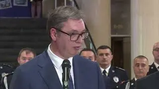 Beograd, Aleksandar Vucic predsednik Republike Srbije, o Dijani Hrkalovic
