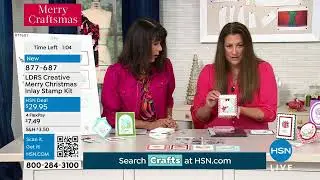 LDRS Creative Merry Christmas Inlay Stamp Kit