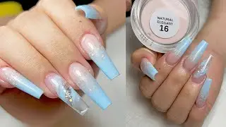 Cre8tion Products - Dreamy Blue Ombre Nails | Acrylic & Gel Nail Art Tutorial 💙