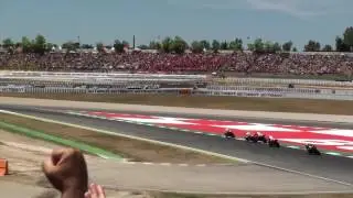 Motogp 2017- Marquez and Pedrosa overtakes Lorenzo