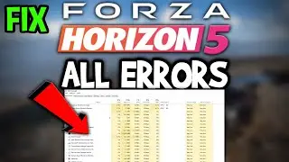 Forza Horizon 5 &ndash; How to Fix All Errors &ndash; Complete Tutorial