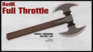 Double Throwing Hatchet Axe